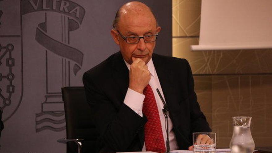 El ministre d&#039;Hisenda, Cristóbal Montoro