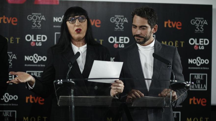 Rossy de Palma y Paco León dan a conocer los nominados.