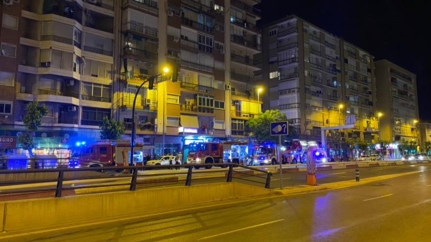 Alarma en Ronda Norte por un incendio en un quinto piso