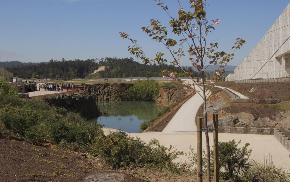 Inauguración del Bosque de Galicia