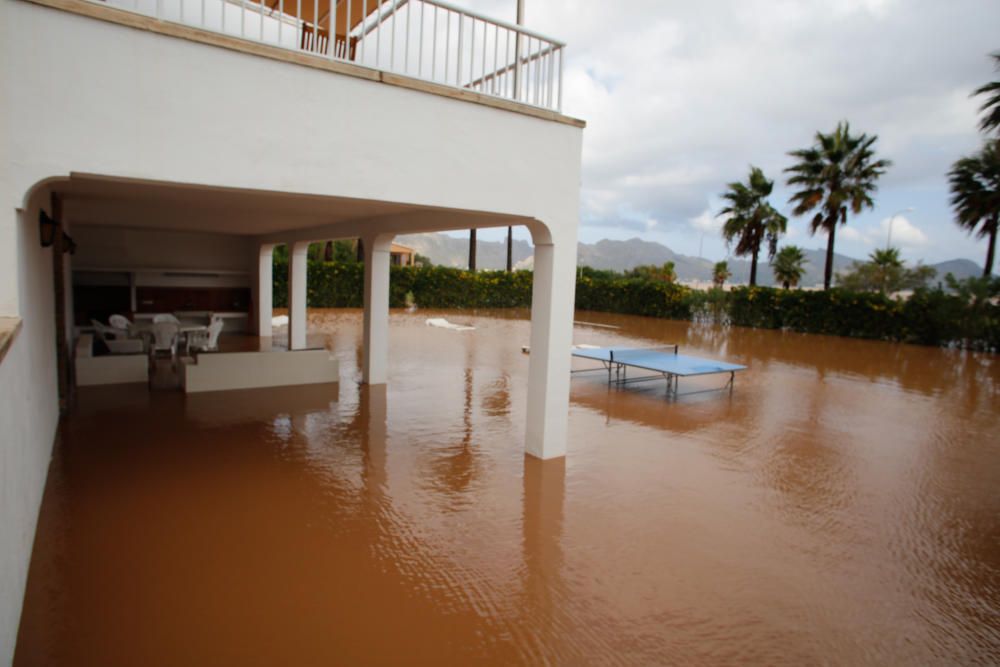 Überschwemmungen im Nordosten von Mallorca