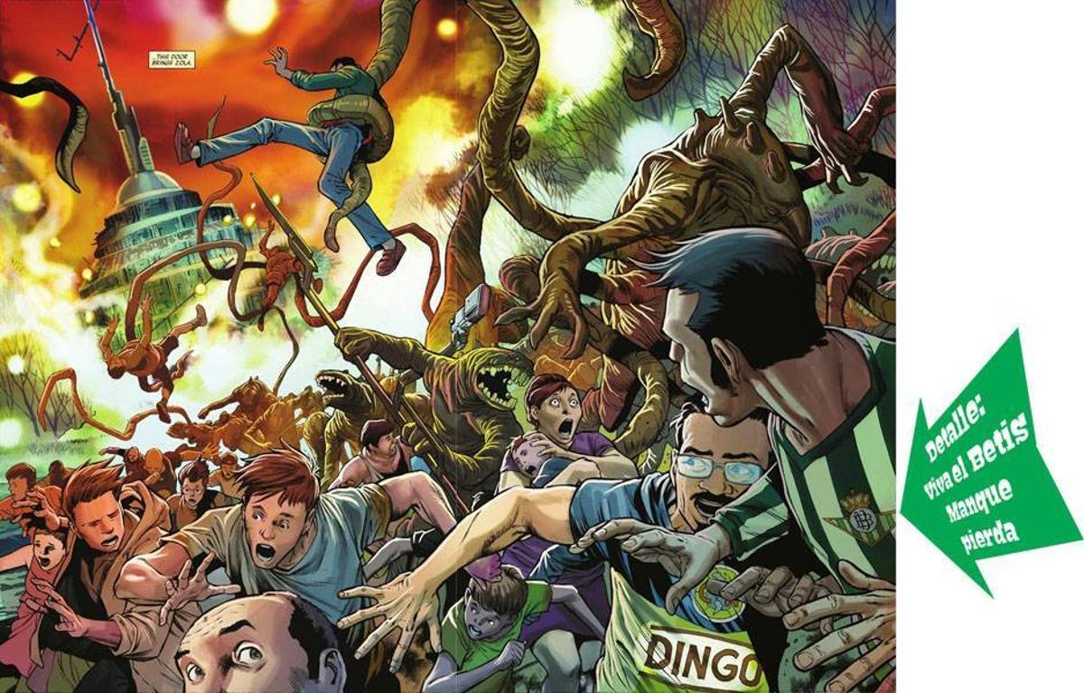 Dos pasiones futboleras que ni pintadas