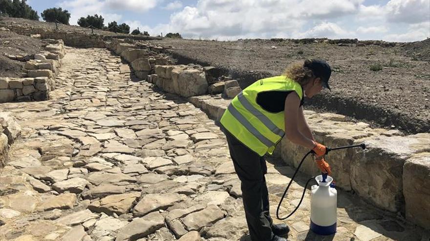 Concluyen las obras del viario occidental de Torreparedones