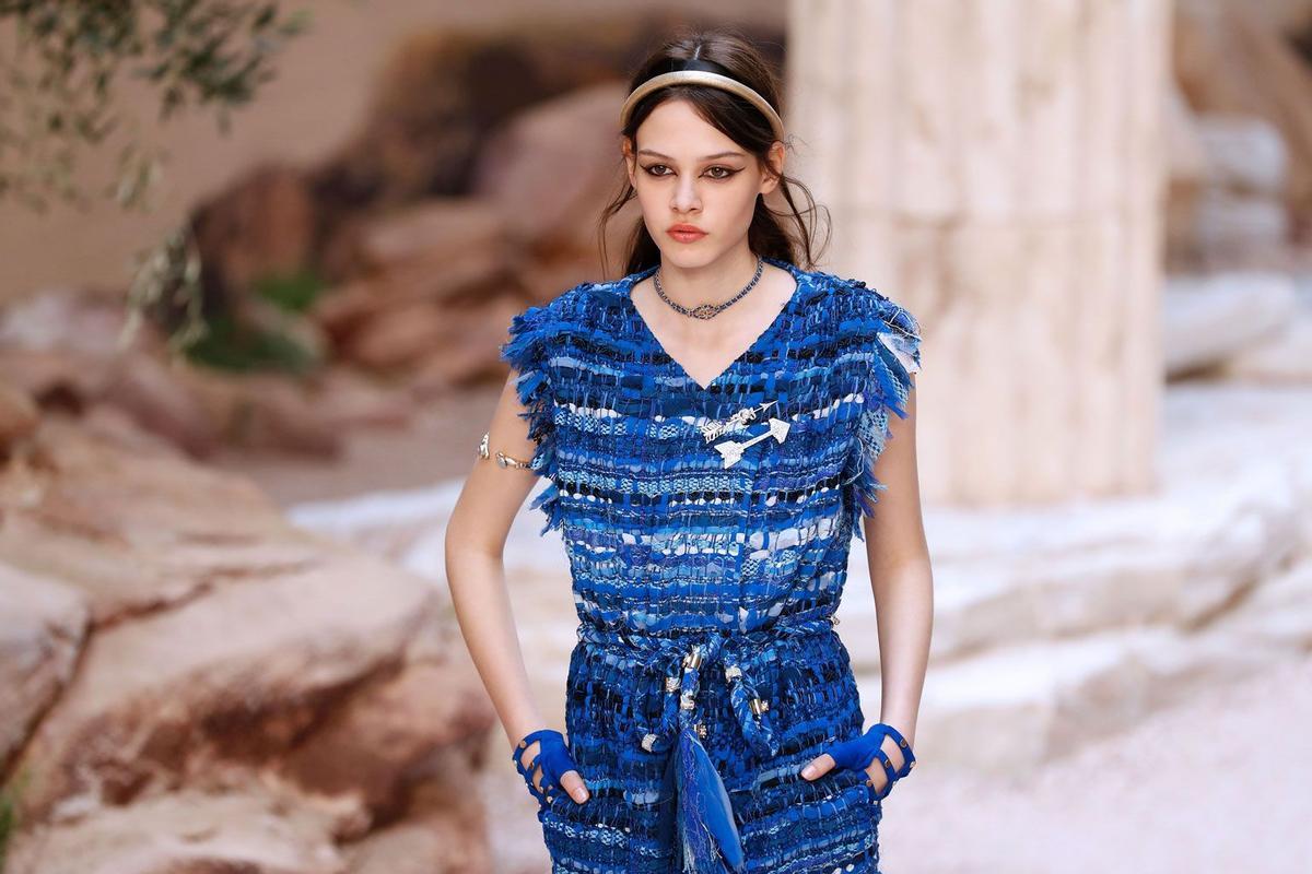 Chanel Colección Crucero 2018: azul Klein