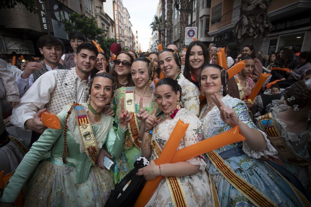 Explosión de júbilo en los premios a las mejores fallas de Sagunt