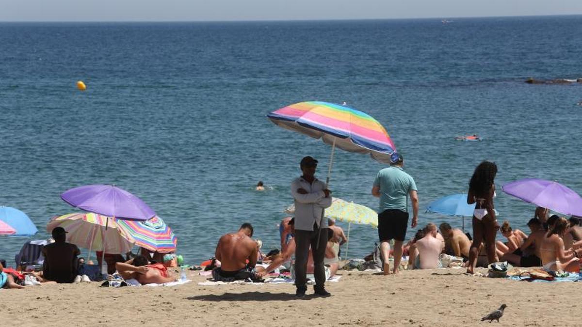 Ola de calor en Barcelona