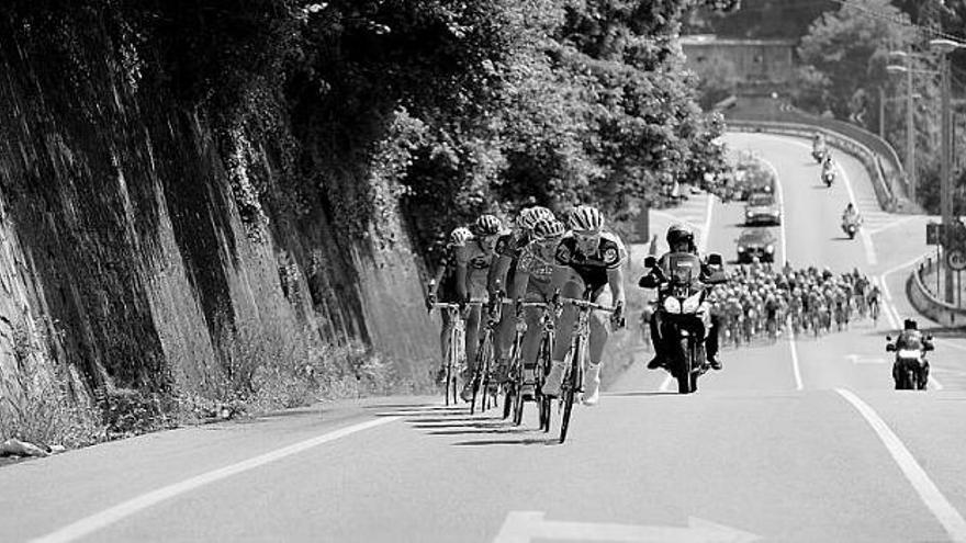 Los ciclistas, en La Peña.