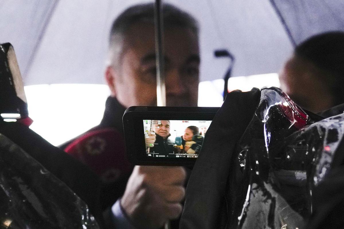 MADRID, 02/02/2026.- Santos Cerdán, este lunes a los Juzgados de Plaza de Castilla (Madrid).