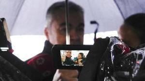 MADRID, 02/02/2026.- Santos Cerdán, este lunes a los Juzgados de Plaza de Castilla (Madrid). 