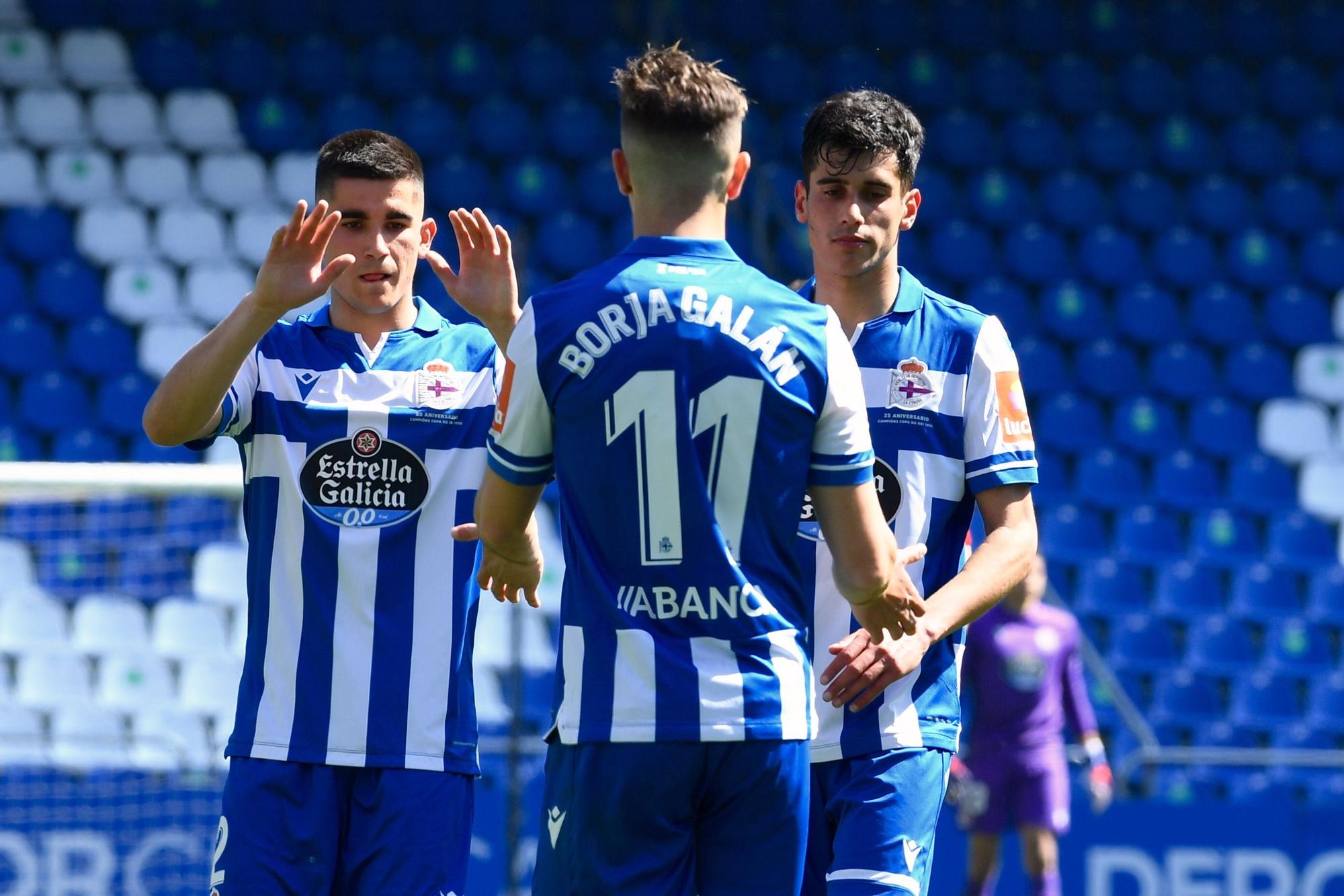 El Dépor le gana al Zamora 2-0, pero se queda sin fase de ascenso