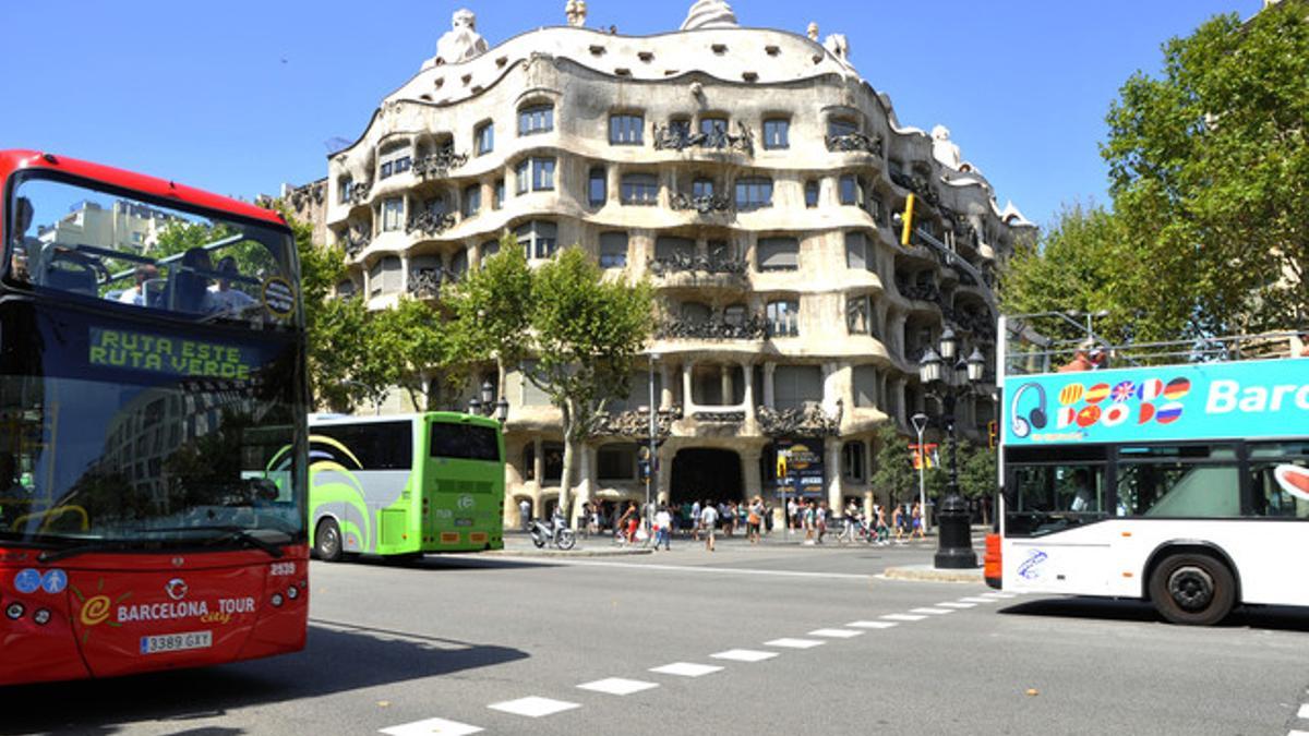 Una imagen de La Pedrera.