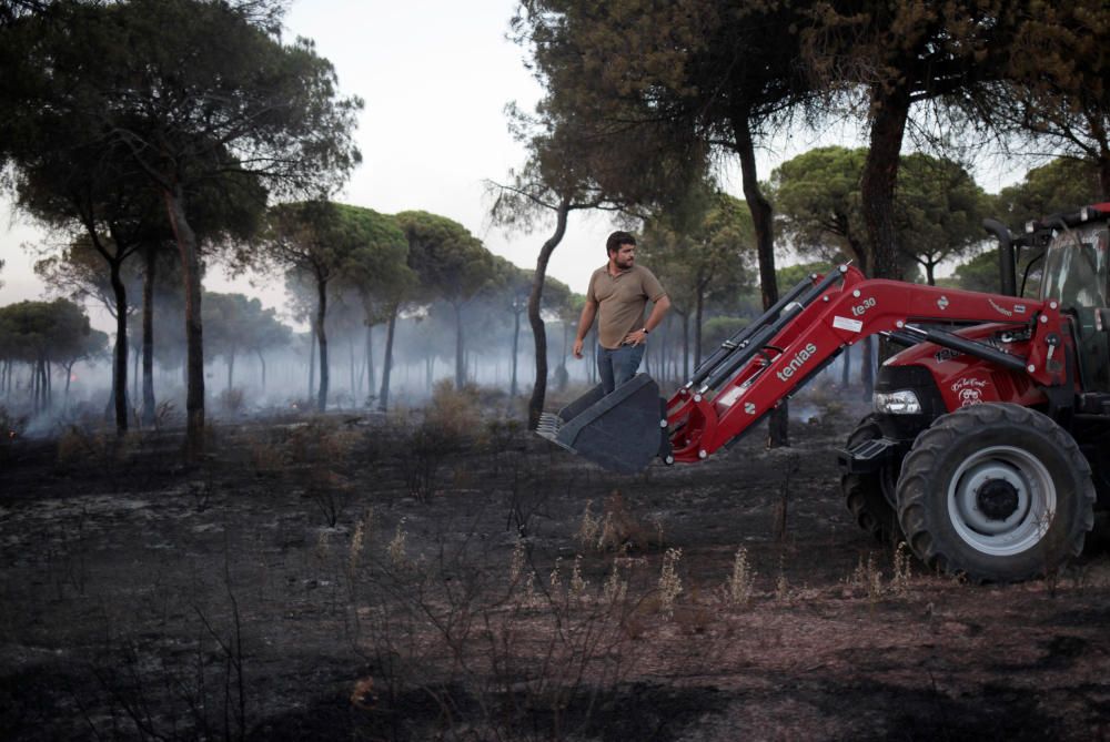 Incendio en Huelva