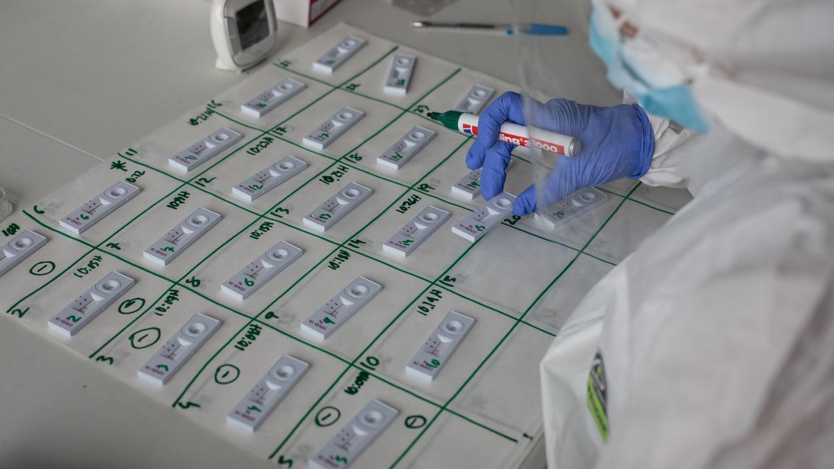 Análisis de test de coronavirus en Zamora