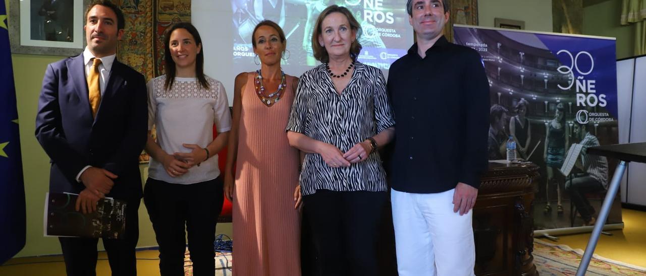 Daniel Broncano, Cristina Casanueva, Marian Aguilar, Mar Sánchez y Carlos Domínguez-Nieto.