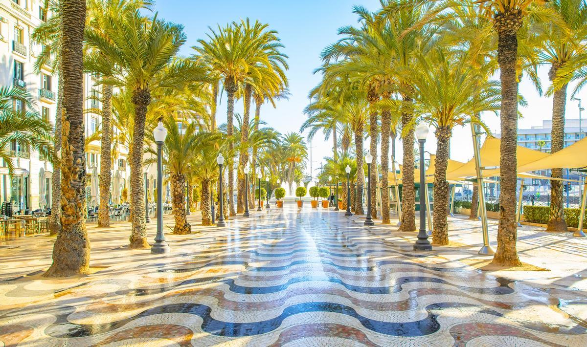 El Paseo de la Explanada de España