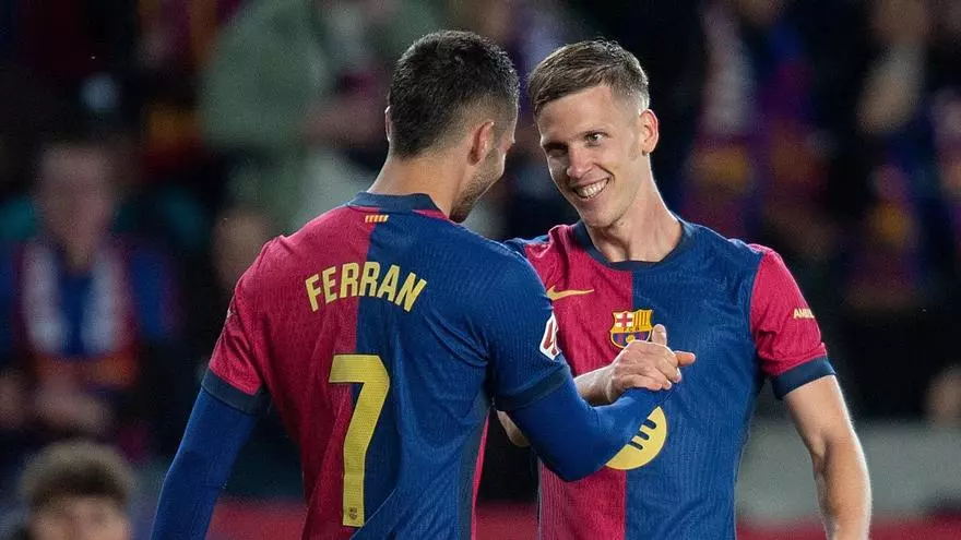 El Barça de los 40 remates y un gol