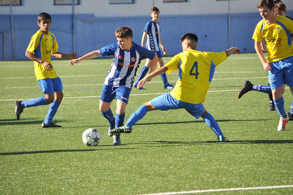 Fútbol base del fin de semana