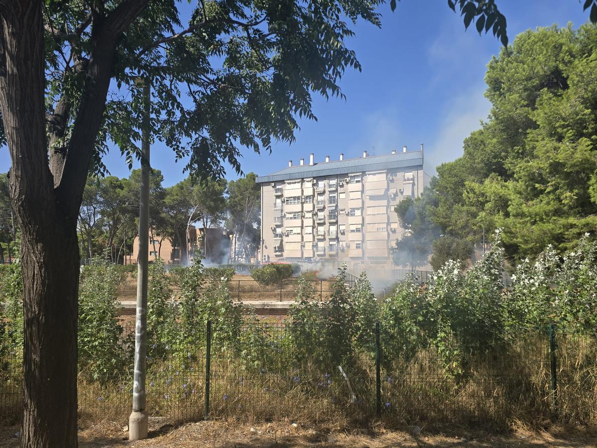 Así ha quedado el barranco de Manises tras el incendio que se ha cobrado la vida de un hombre