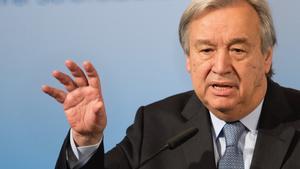 18/02/2017 El secretario general de la ONU, AntÃ³nio Guterres