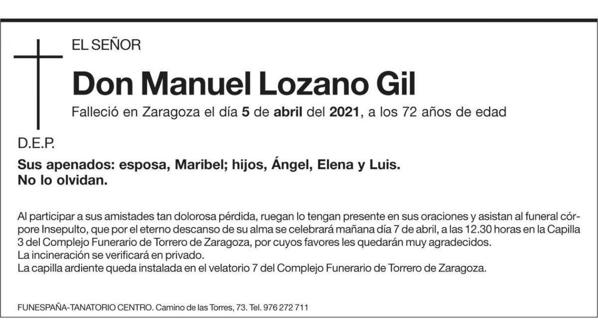 Manuel Lozano Gil