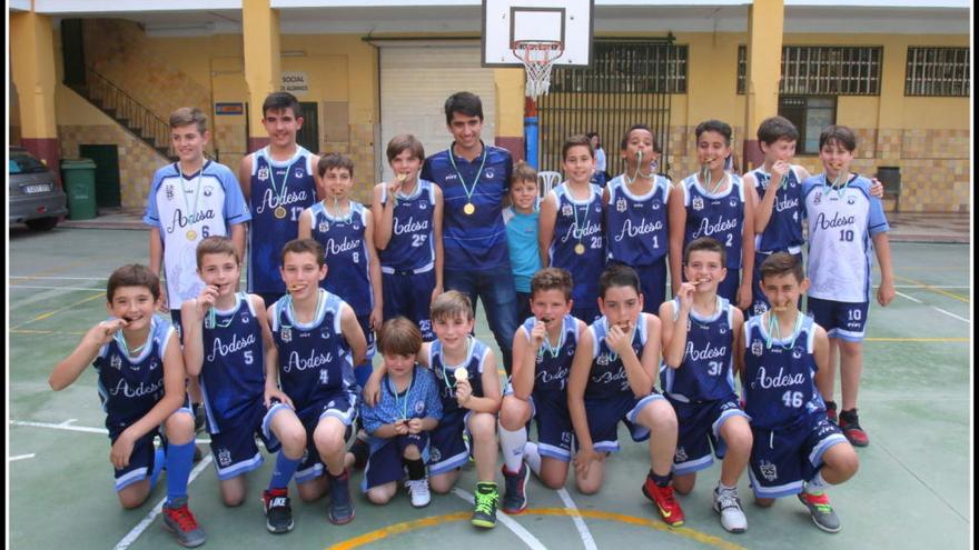 El Adesa Alevín, campeón Escolar de Málaga