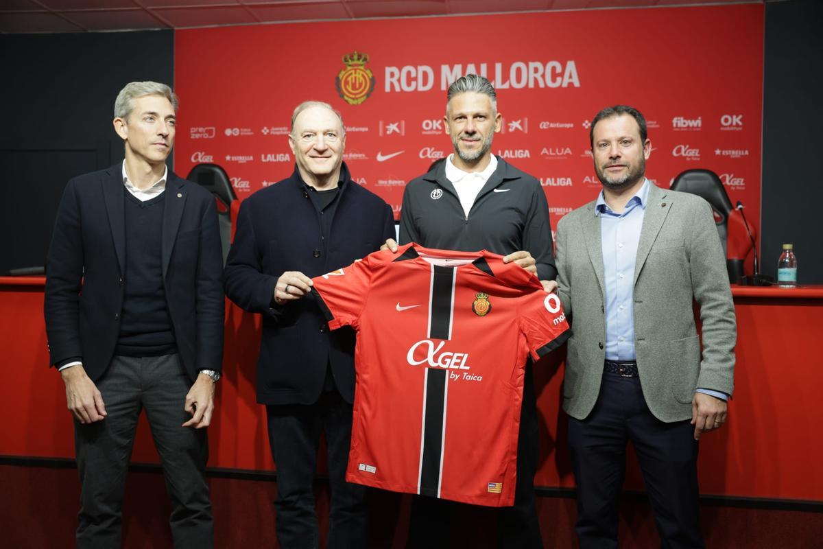 Alfonso Díaz, Andy Kohlberg, Martin Demichelis y Pablo Ortells.