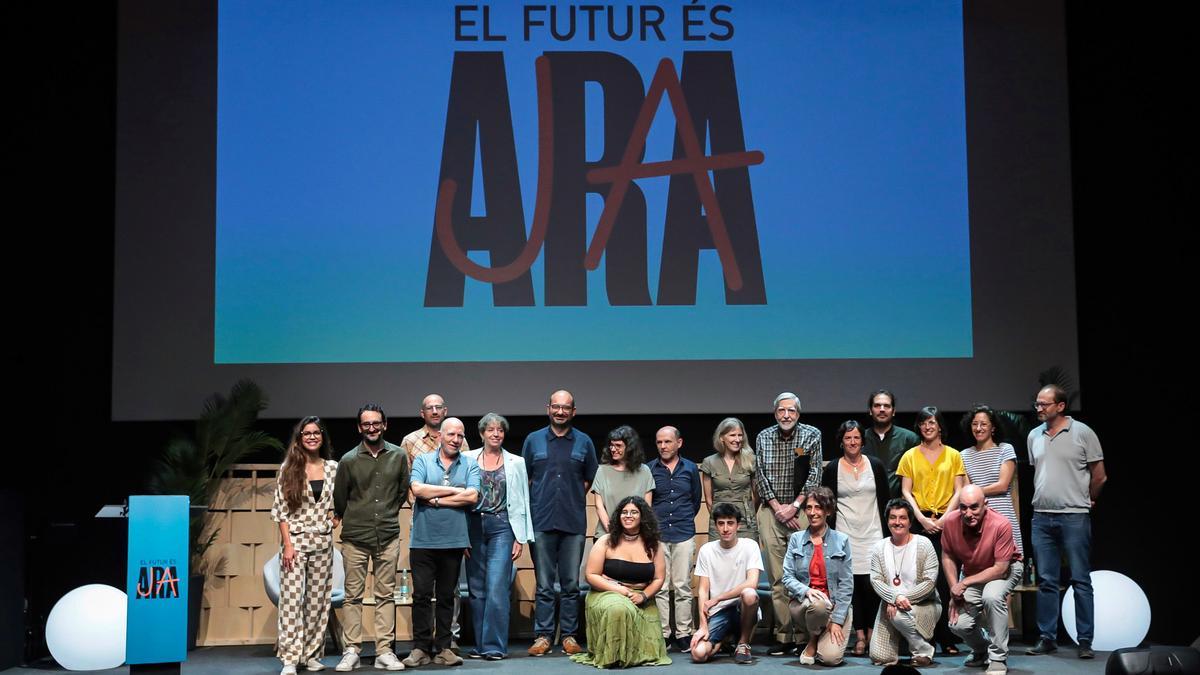 Acto de 'El futur és ara ja'