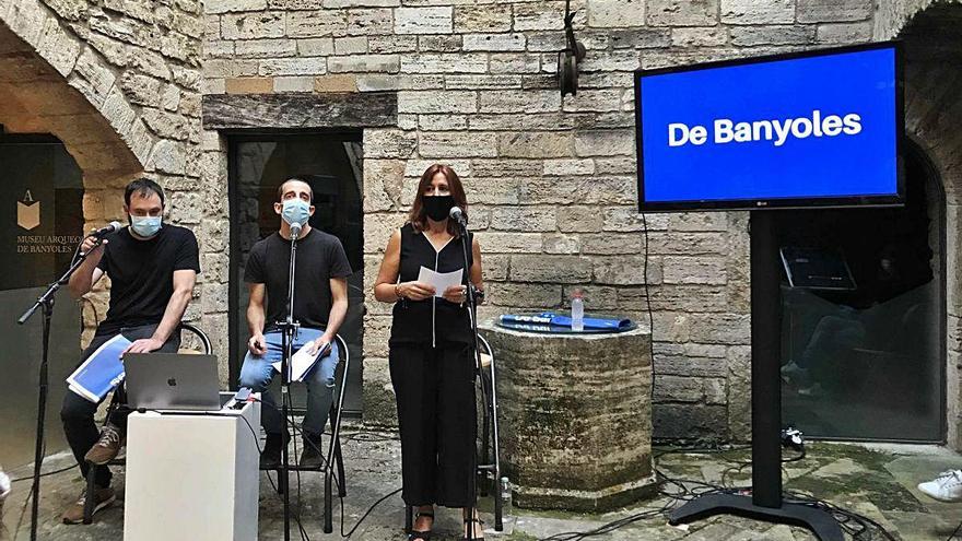 Presentació al Museu Arqueològic de Banyoles.