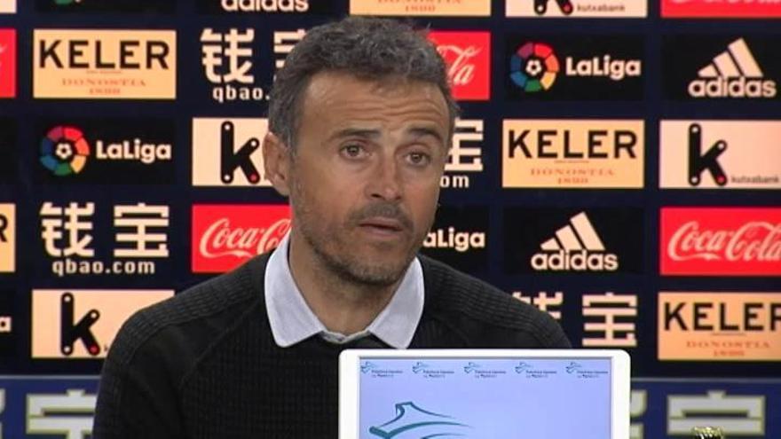 Luis Enrique: &quot;La Real fue infinitamente superior&quot;