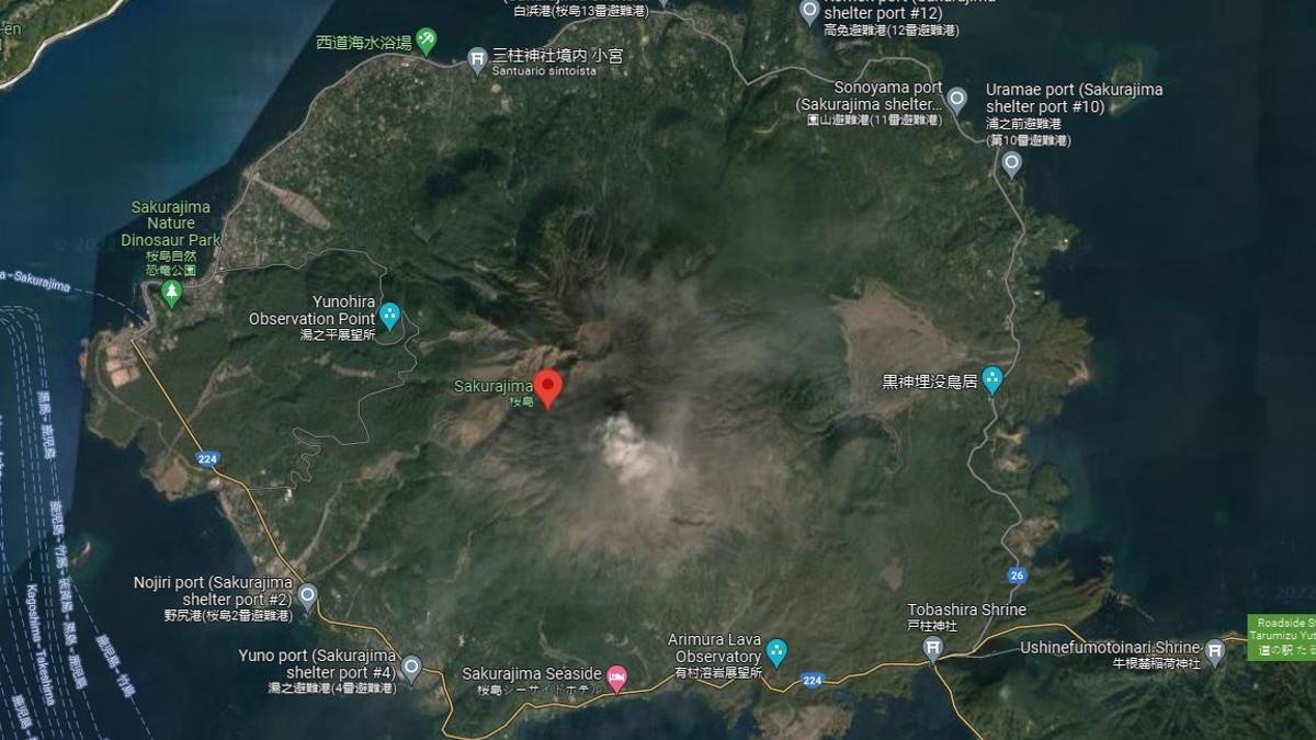 Volcán Sakurajima