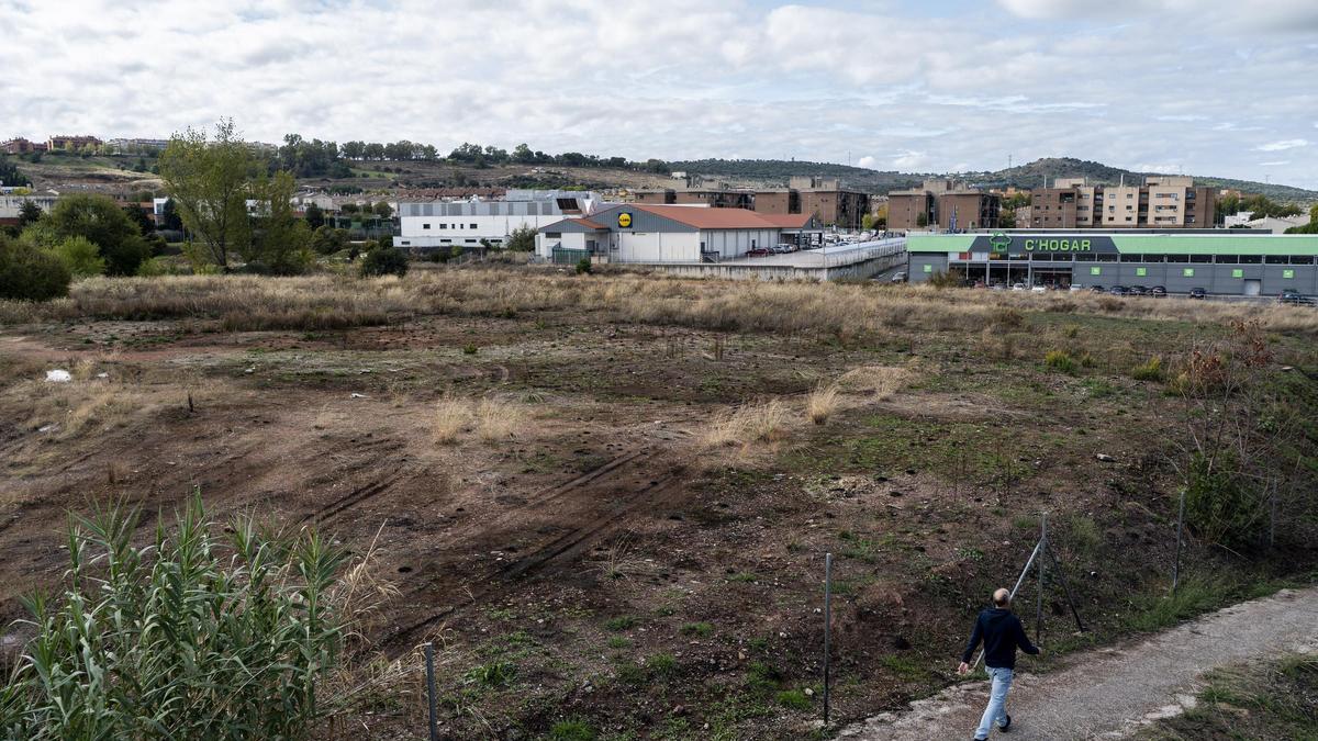 Vídeo | Esta es la parcela en la que se instalará el Mercado Franco de Cáceres