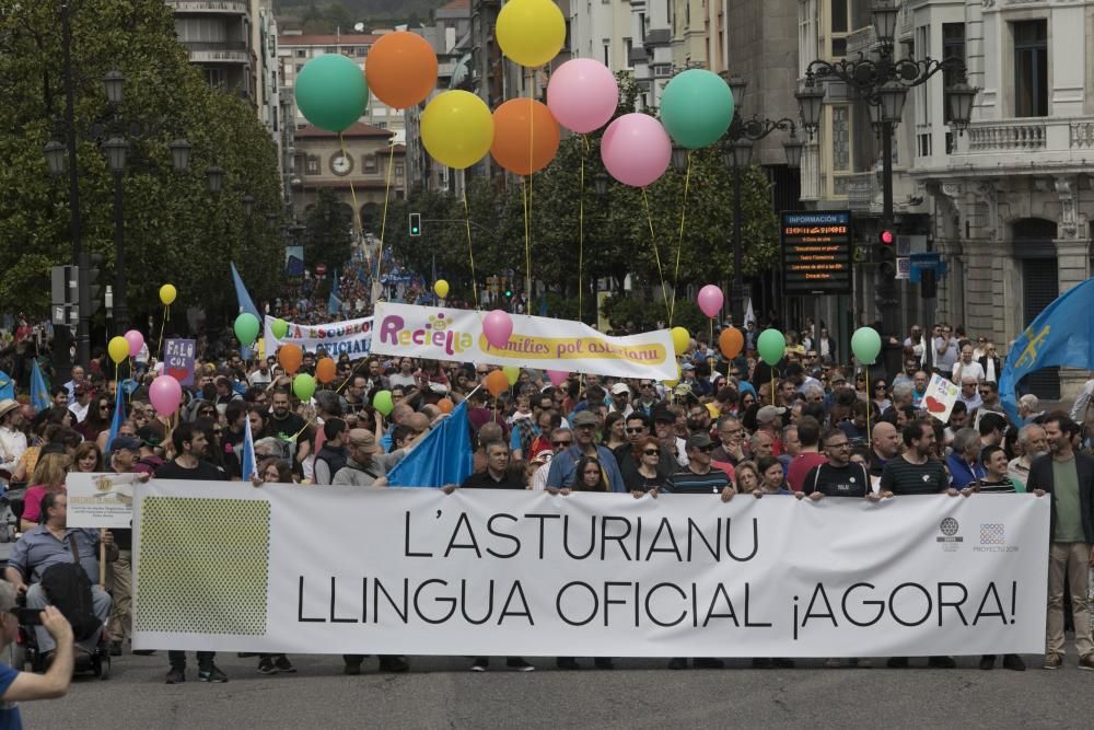 La manifestación, en imágenes