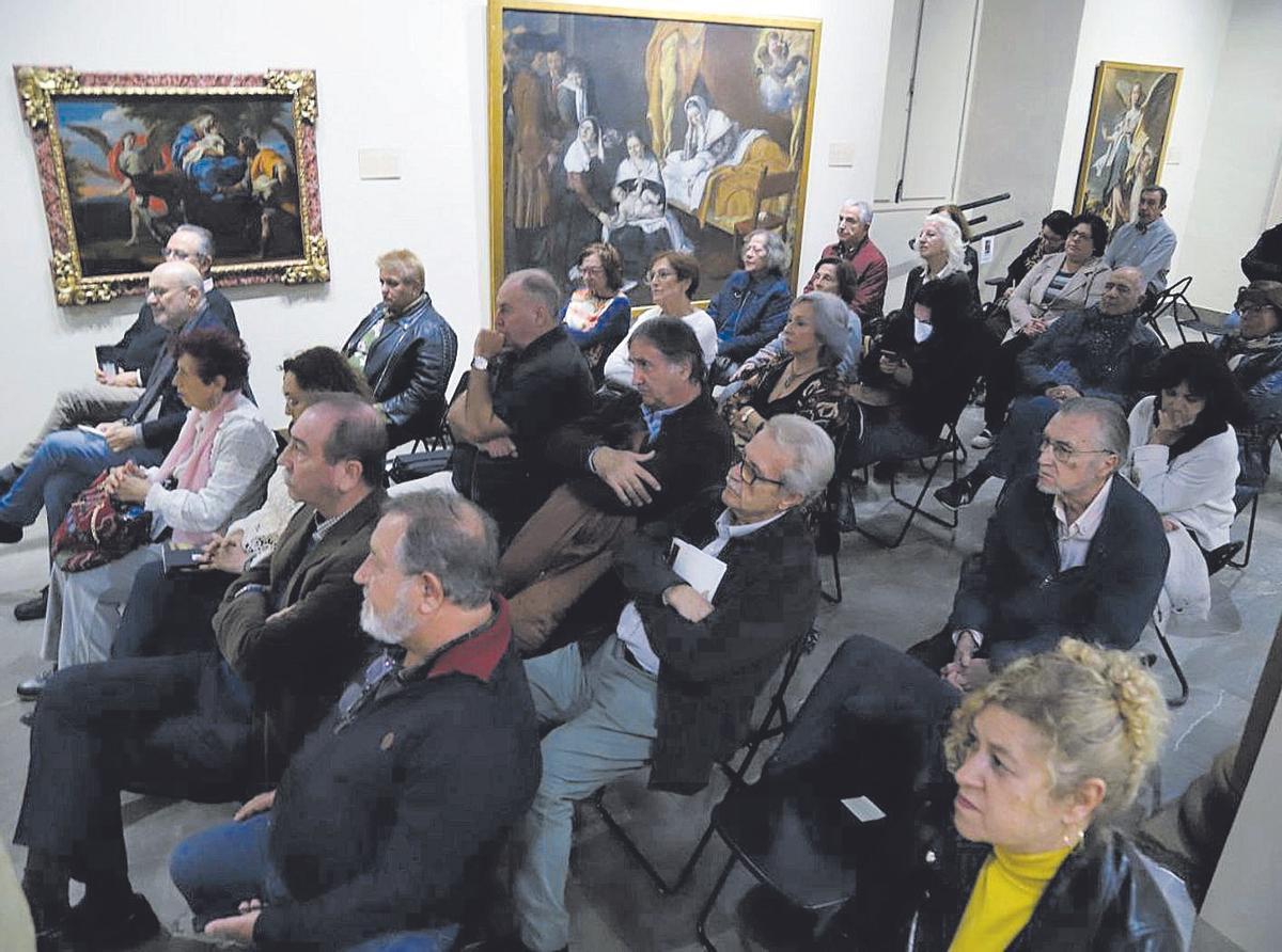 Púiblico en la lecttura poética.