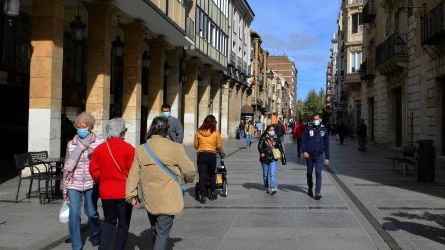 León y Palencia, confinados.