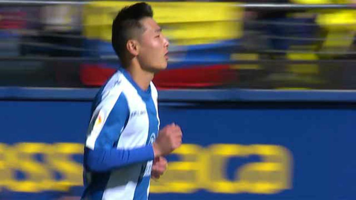 Wu Lei debutó con el Espanyol