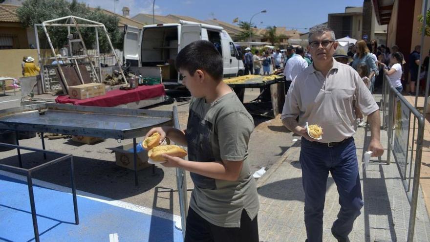 La Puebla (Cartagena) dedicó un especial homenaje a la patata