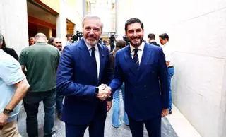 En imágenes | Acuerdo entre PP y Vox para hacer presidente de Aragón a Azcón