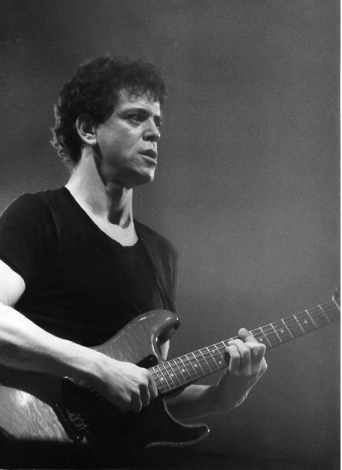 Lou Reed Montjuich '84   iziar kuriaki (B&amp;N)