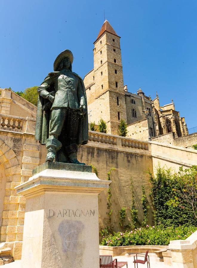 Estatua de  d'Artagnan, Francia