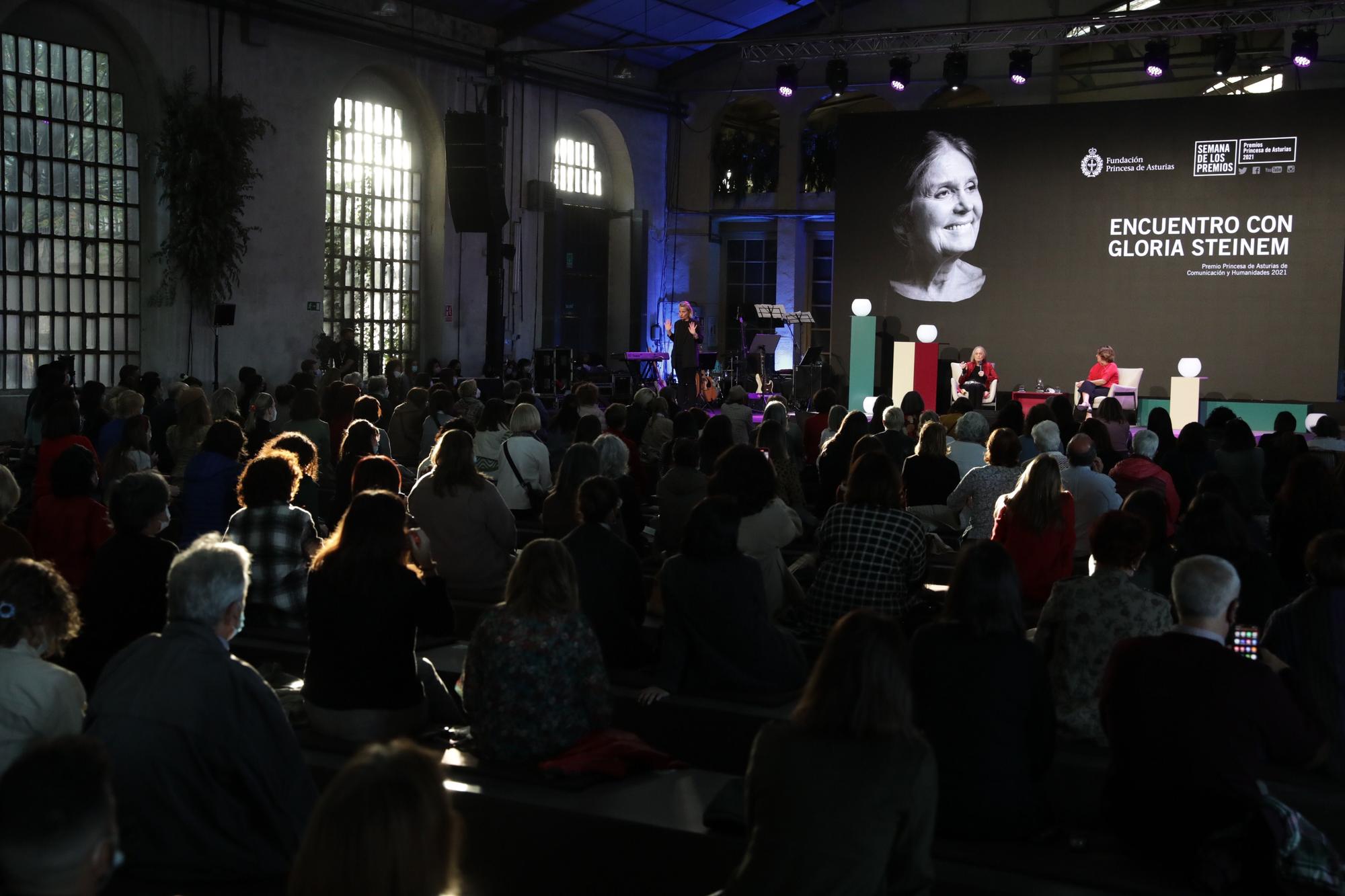 Gloria Steinem, en La Vega: "Con 87 años he conseguido la libertad"