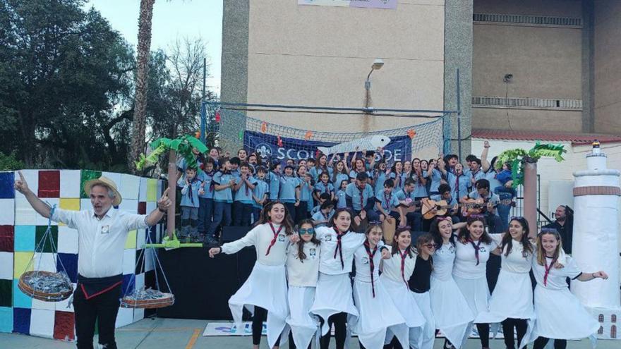 Los scout de Málaga celebran con éxito su XXIX Festival de la canción