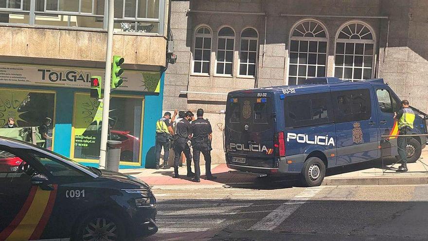 Amplio despliegue policial para una detención en Doctor Canoa