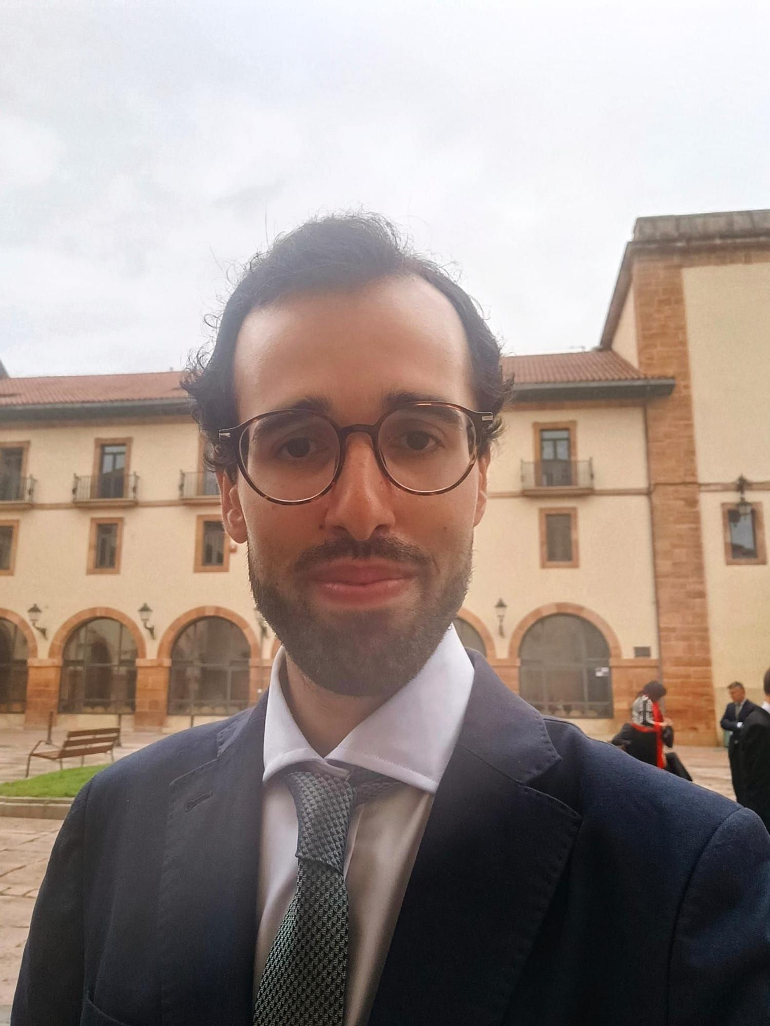 El joven llanerense, José Aser Martínez.
