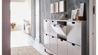 Tres zapateros estrechos para colocar en cualquier rincón