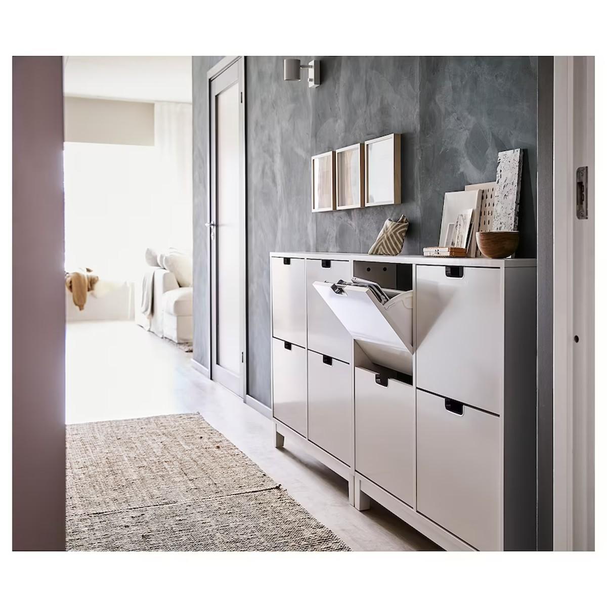 Los zapateros estrechos son los que mejor se adaptan a pasillos