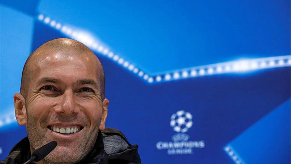 Zidane habló de Bale y del estado del Madrid en la previa ante el Dortmund