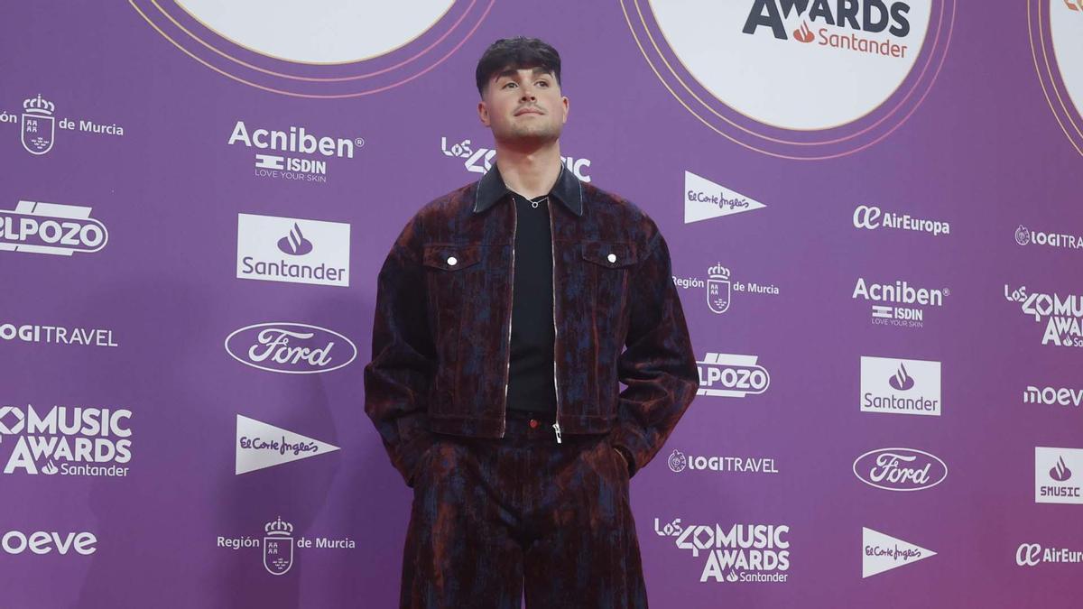 La alfombra roja de los 40 Music Awards en el Roig Arena de Valencia