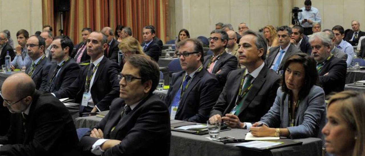 Asistentes a la jornada sobre internacionalización celebrada en el hotel de la Reconquista.