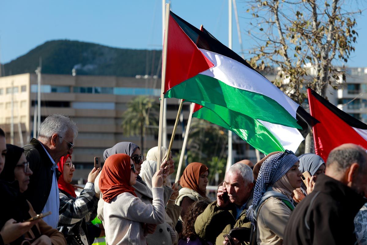 Todas las imágenes de la manifestación por Palestina en Ibiza