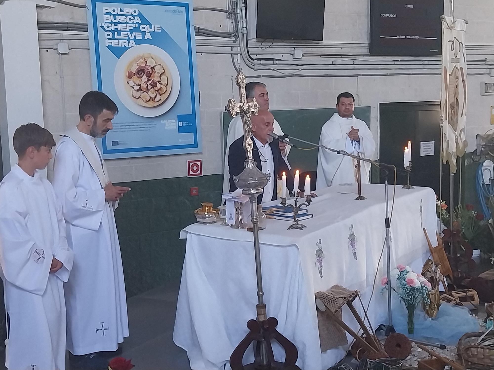 Devoción en Bueu por la Reina de los Mares